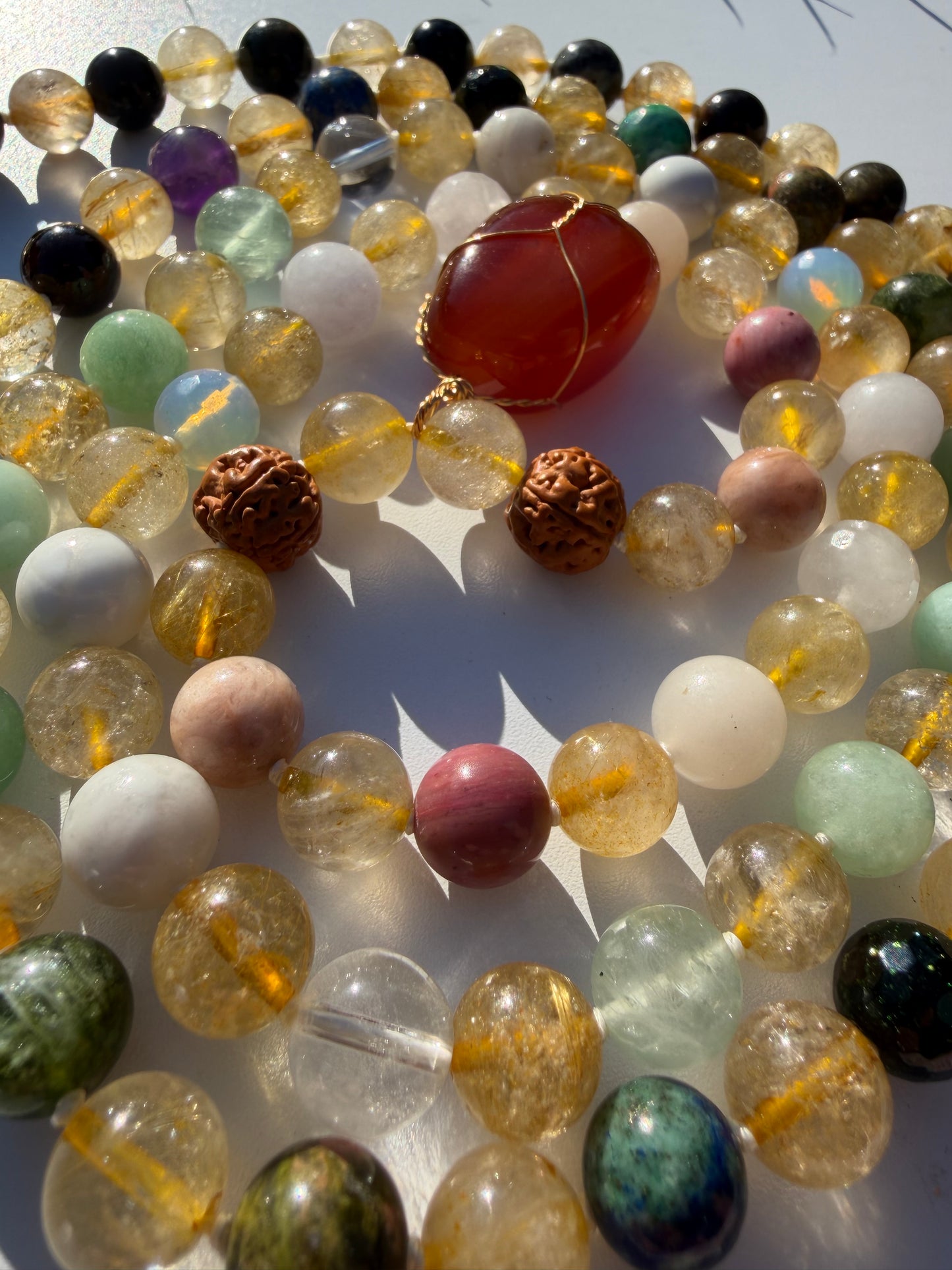 Citrine and 26 crystals